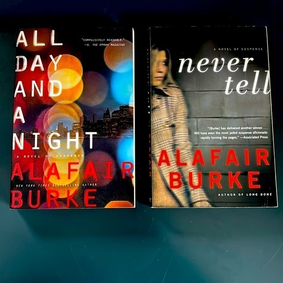 Alafair Burke Other - Alafair Burke- All Day And A Night & Never Tell- 2 book bundle
